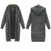 Women Autumn Winter Poncho Christmas Cardigan Pull Oversized Long Hooded Thick Knitted Outwear Sweater