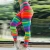 Import Women Colorful Print Fitness High Waist Bottoming Sports Yoga leggings from China