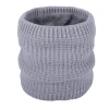 Womens Winter Mens and Womens Warm Knitted Ring Scarf Scarf Elastic Neck Plush Kids Scarf Warm