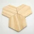 Wood Hexagon Embellishment Wooden Slices Craft Wedding Decor DIY Crafts