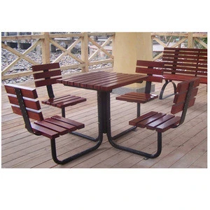wood picnic chairs and tables,picnic table set plastic modern