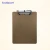 Import Wooden color MDF clipboard FC A4 A5 Size MDF clip board from China