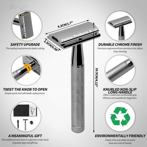 Shave Razor Pakistan Buy Wooden Double Edged Shaving Safety Razor Handle from Farhan ...