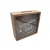 Import Wooden Money Box with Glass Frame Coins Savings Storage Piggy Bank Travel Fund from China