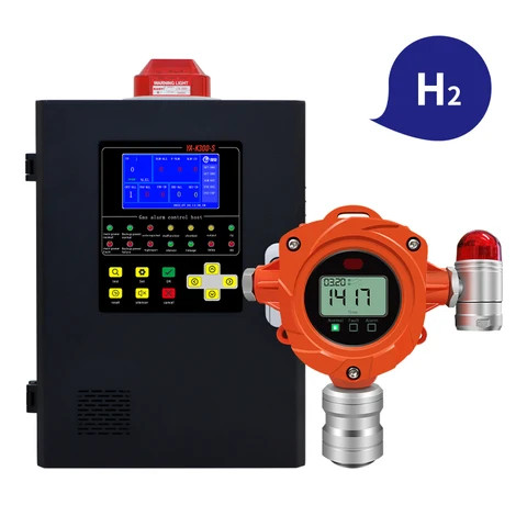 Buy Yaoan H2 Gas Leak Detector Fixed Combustible Gas Detector Wall