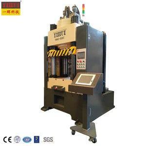 YIHUI brand CE servo cold hot forging hydraulic press for auto parts and LED heat sink 500T