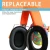 Import ZH EM032 Replaceable Ear Pads Kids Ear Protection Earmuffs Noise Cancelling from China