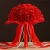 Import ZH1108B  Rose bouquet tulle simulation bouquet  Birthday Party wedding Bride hand holding flowers from China