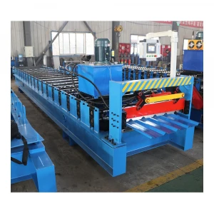 zinc tile roofing sheet making r panel roll forming machine price in india