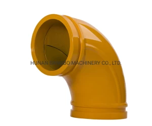 Zoomlion Concrete Pump Spare Part Double Elbow Pipe Degree for Truck-Mounted Concrete Pumps Twin-Wall Elbow Pipe