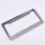 Import ZORAS Material Metal Sliver Color Coating European License Plate Frame from China