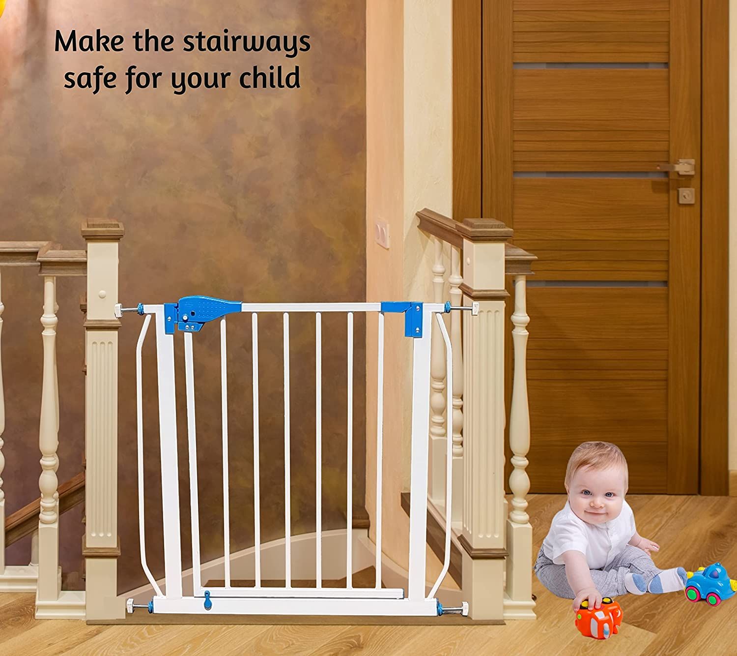 Buy Kiddale Safety Gate For Baby Kids, Dogs, Pets, Infants And Babies ...