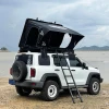 Lightweight Clamshell Hardcover Rooftop Tent Hydraulic Pop Up With Extension Sunshade Awning All Season Waterproof Anti