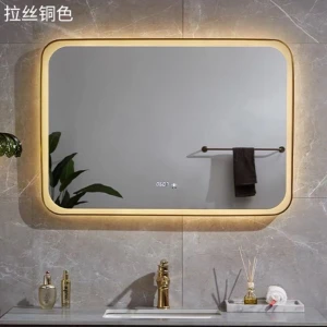 Anti - Fog Smart Touch Switch Bathroom Modern Wall Led Dingju Mirror