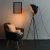Import Vintage tripod floor lamp gold color from China