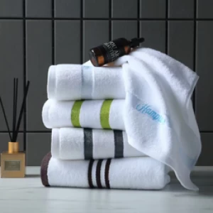 Hot selling new product high-quality and affordable pure cotton square towel wholesale white towels