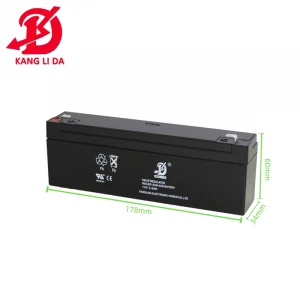kanglida battery 12v 2.3ah lead acid battery storage battery