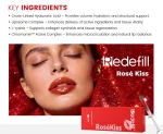 Redefill Rose Kiss Lip Filler  Moisturizes and Shapes Lips Natural Fullness with Soft Comfort