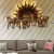 Import Mesmerising Wall decor in Horses design - Pure Metal from India