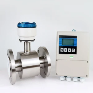 digital intelligent remote / split type digital water flow meter electromagnetic flow meter