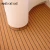 Import NEKEKE 25 Meter Roll 200mm Wide With Black Caulking Line Synthetic Teak composite PVC decking from China