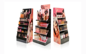Custom Corrugated Floor Display Stand for Retail Promotion