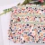 Import Manufacturer's Floral PVC Multifunctional Zipper Storage Bag Toiletry & Document Organizer with Spliced Printed Sewn De from China