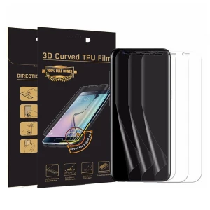 New technology microcrystal polymer soft full cover curved edge  nano tpu film screen protector for Samsung Galaxy S20 Ultra