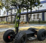 100km/h 4x4 Offroad Fast Folding Fat Tire 4 Wheel Electric Scooter