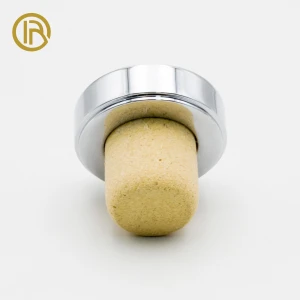 Customizable Cylindrical Liquor Cap and Zamac Wine Bottle Stoppers