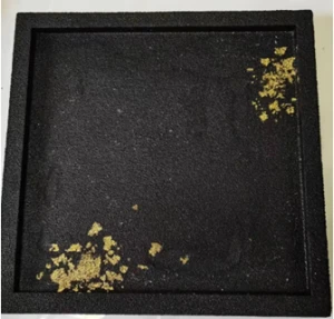Moon sprinkled gold • tea tray