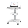 Hospital Medical Trolley Mobile Laptop Pallet Cart with Oral Scanner Holder Height Adjustable Workstation for Dental Cl
