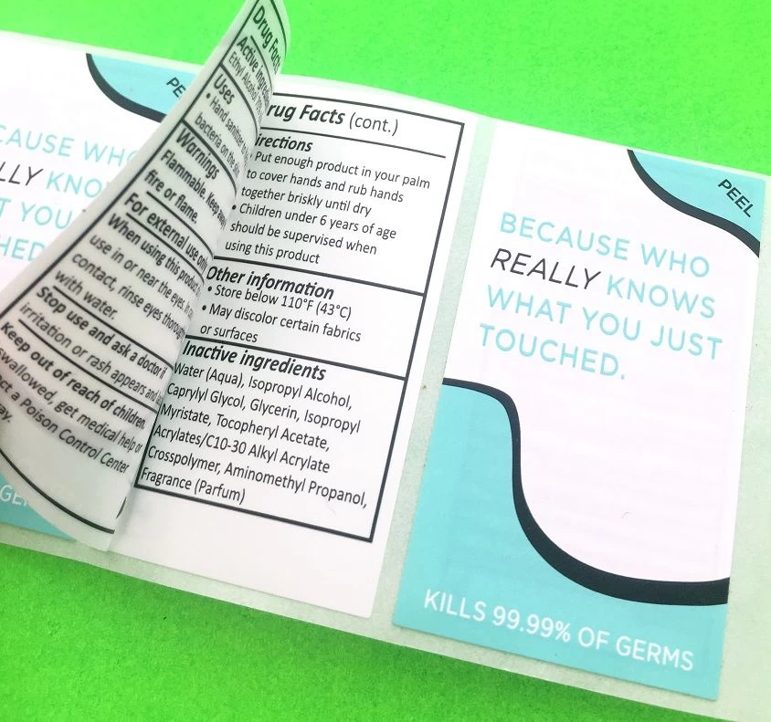 Buy Custom Adhesive Round Double Layer Stickers Multilayer Sticky