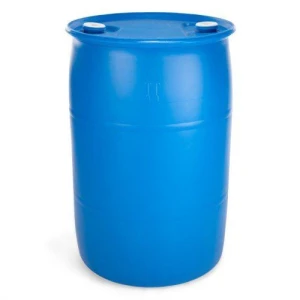 200 Liter plastic HDPE 55 gallon blue drum