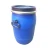 Import 200 Liter plastic PP HDPE 55 gallon blue drum for chemical/oil/water plastic durm from Bahamas