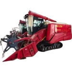 Used Lovol 4LZ‑7G2A(G4) Tracked Combine Harvester, Oct 2024,140HP