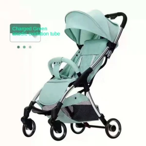 Baby Stroller, Walker Transparent Wheels (Hidden Brakes), EVA Wheels
