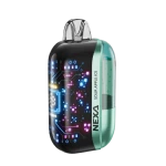 Bulk Wholesale NEXA Ultra 50K Sour Apple Ice 0.9Ω Dual Mesh Coil Disposable Vape with Fast Shipping