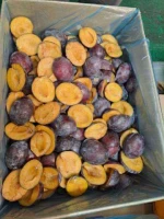 IQF Frozen Plums Halves Polish