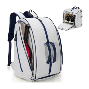 New Pickleball Tennis Backpack In Stock, Water Resistant Easy Wipe Racket Bag with Shoe Compartment