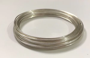 Silver Artistic Wire Tarnish Resistant Silver Plated Craft Wire, Copper Wire