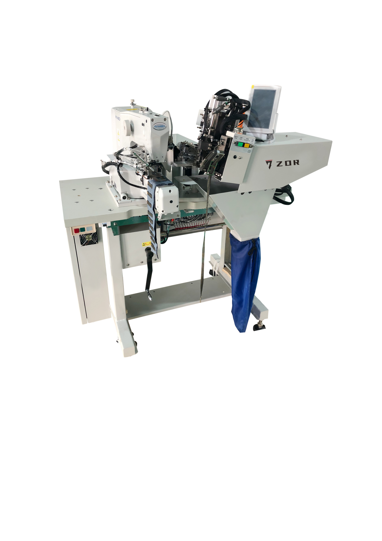 Buy Full Self Double Needle Trouser Loop Machine from Jiangsu Liben New ...
