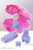 Frozen 2 portable Elsas bedroom playset toy shell shape toy