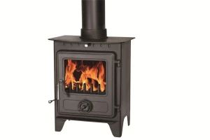 Heating Cast Iron Indoor Stove Classical Wood Burning Real Fire Fireplace+