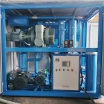 High-efficiency vacuum oil purifier for lubrication systems