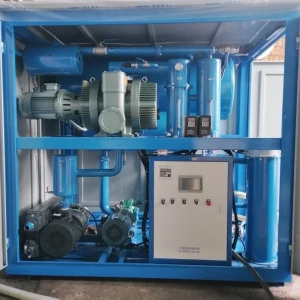 High-efficiency vacuum oil purifier for lubrication systems
