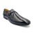 Import Black Real Leather Designer Monk Shoes from United Kingdom
