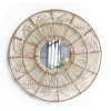 Rattan mirror For Wall Decoration Wholesale in Vietnam