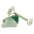 Import Wholesale OEM xiuyan white green jade face massage roller gua sha set 100% natural from China