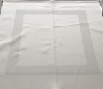 100% Cotton damask satin band banquet table napkin
